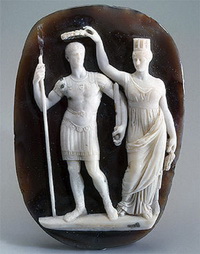 Камея императора Константина (4 век)